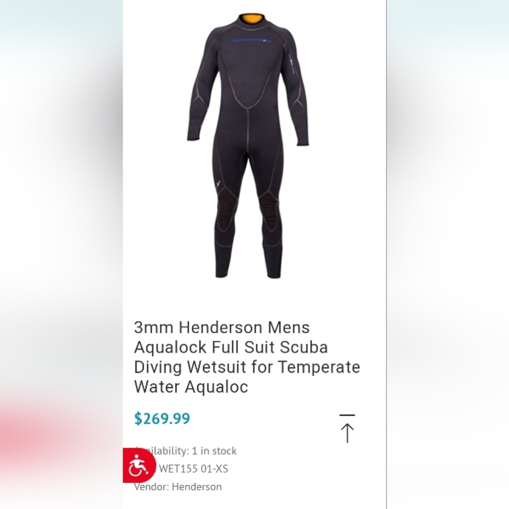 Men's Henderson Aqualock Wetsuit